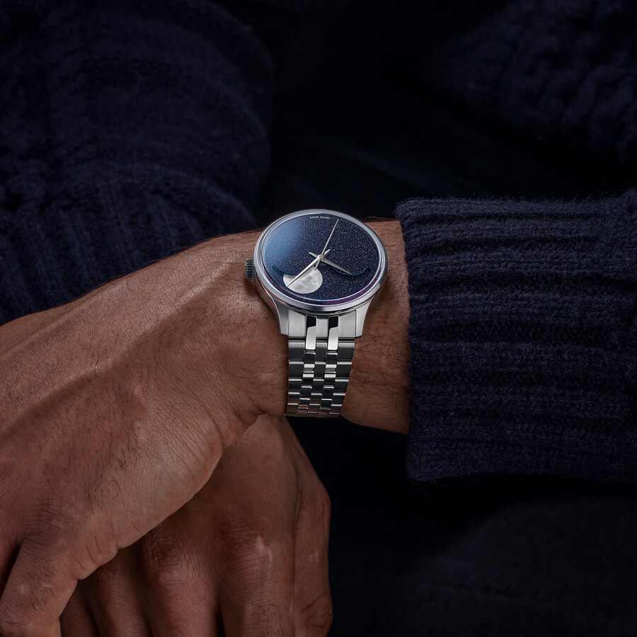 bracciale c1 moonphase consort 37 mm christopher ward
