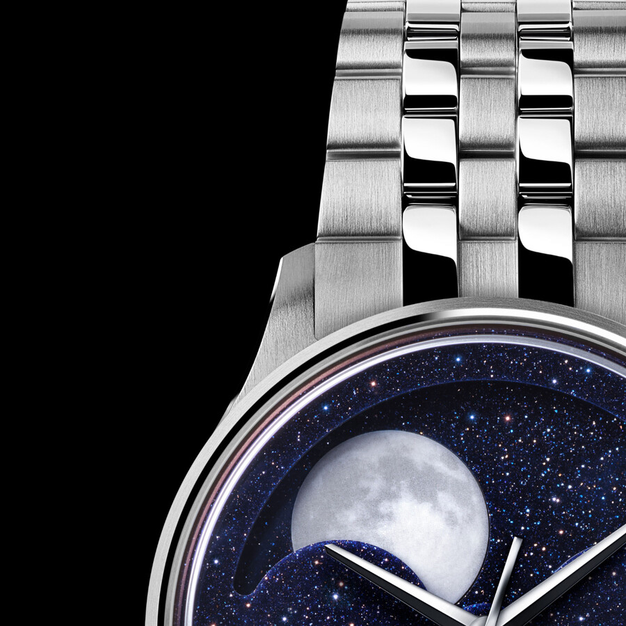 bracciale c1 moonphase consort 37 mm christopher ward