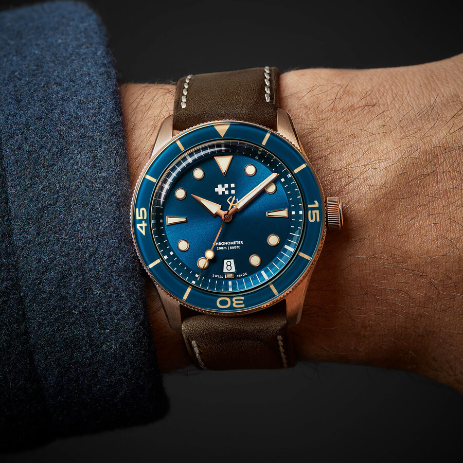 pelle di quercia vintage christopher ward